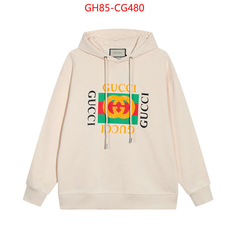 Clothing-Gucci 1:1 replica wholesale ID: CG480 $: 85USD