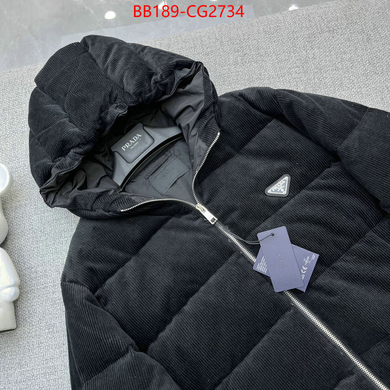 Down jacket Women-Prada cheap ID: CG2734 $: 189USD