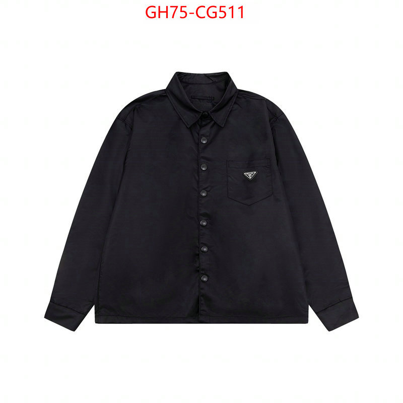 Clothing-Prada designer wholesale replica ID: CG511 $: 75USD