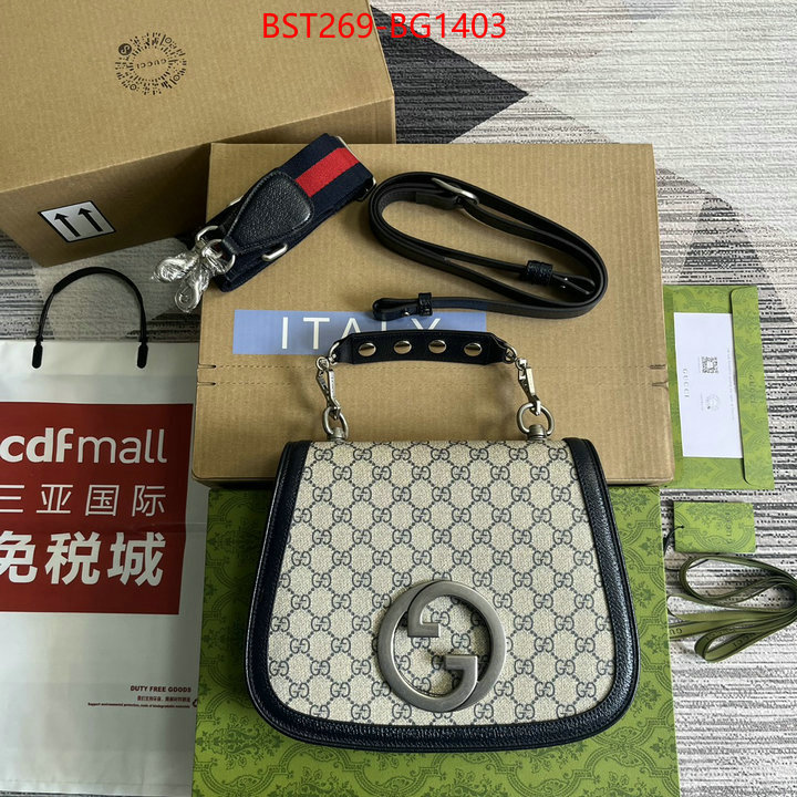 Gucci Bags(TOP)-Diagonal- top quality website ID: BG1403 $: 269USD