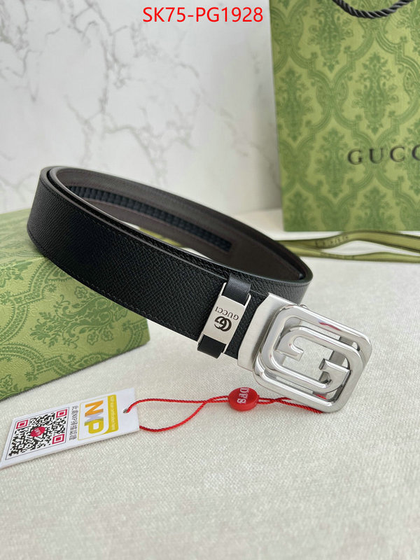 Belts-Gucci designer fake ID: PG1928 $: 75USD