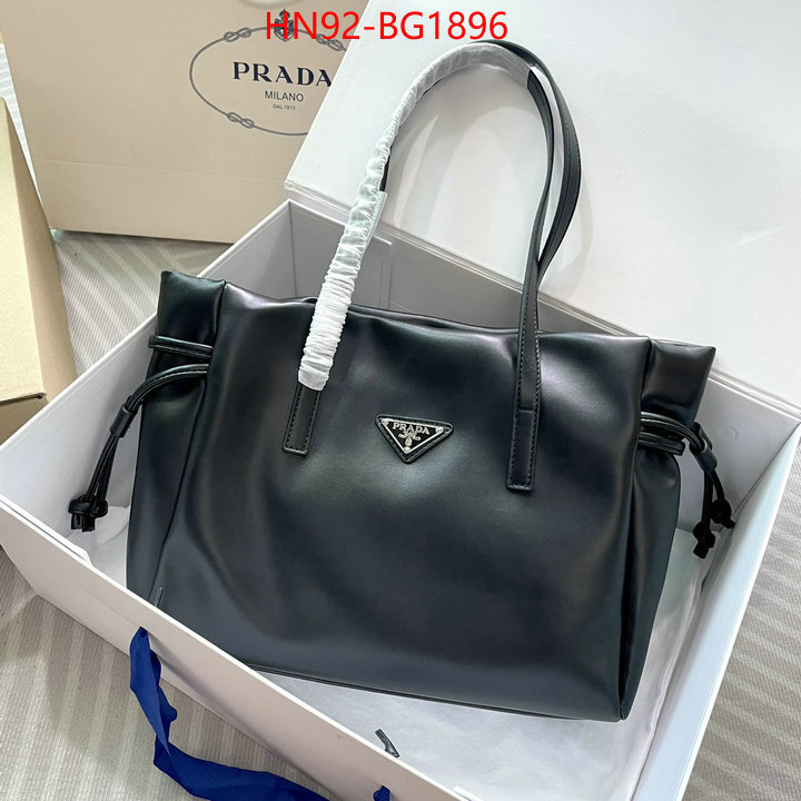 Prada Bags (4A)-Handbag- 2023 replica wholesale cheap sales online ID: BG1896 $: 92USD