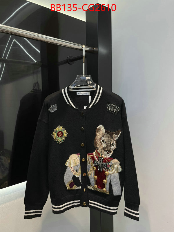 Clothing-Dior replica 1:1 high quality ID: CG2610 $: 135USD