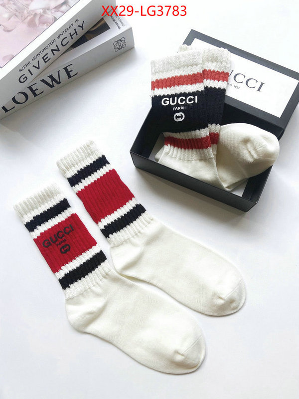 Sock-Gucci quality replica ID: LG3783 $: 29USD