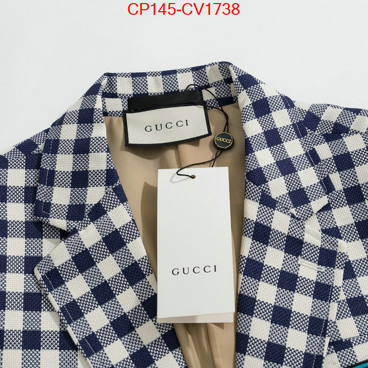 Clothing-Gucci buy 1:1 ID: CV1738 $: 145USD