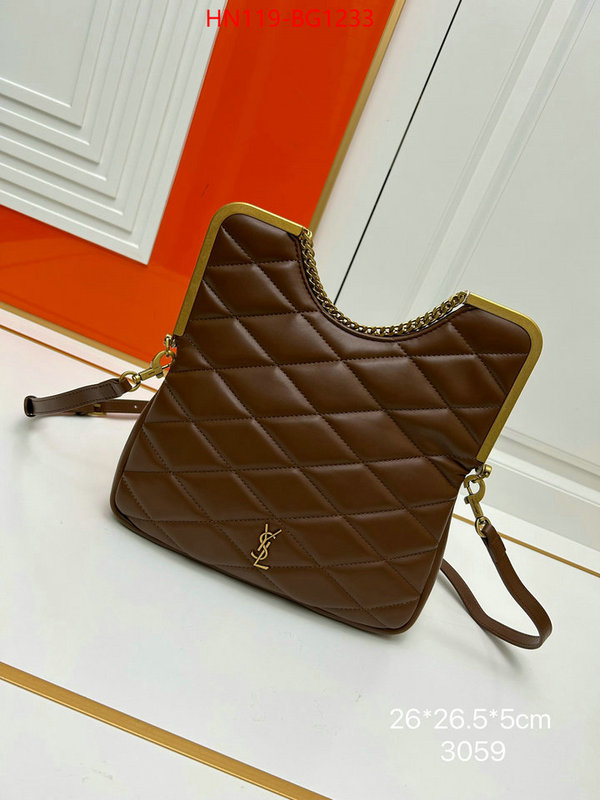 YSL Bags(4A)-Diagonal- counter quality ID: BG1233 $: 119USD