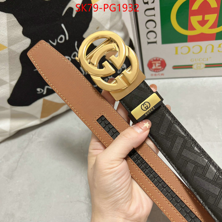 Belts-Gucci best knockoff ID: PG1932 $: 79USD