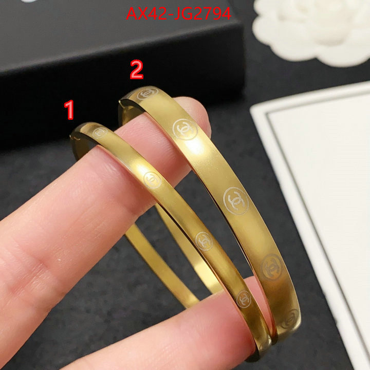 Jewelry-Chanel 2023 luxury replicas ID: JG2794 $: 42USD