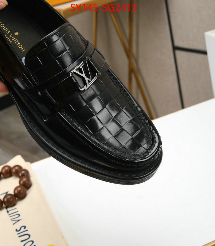 Men Shoes-LV top quality fake ID: SG2413 $: 145USD