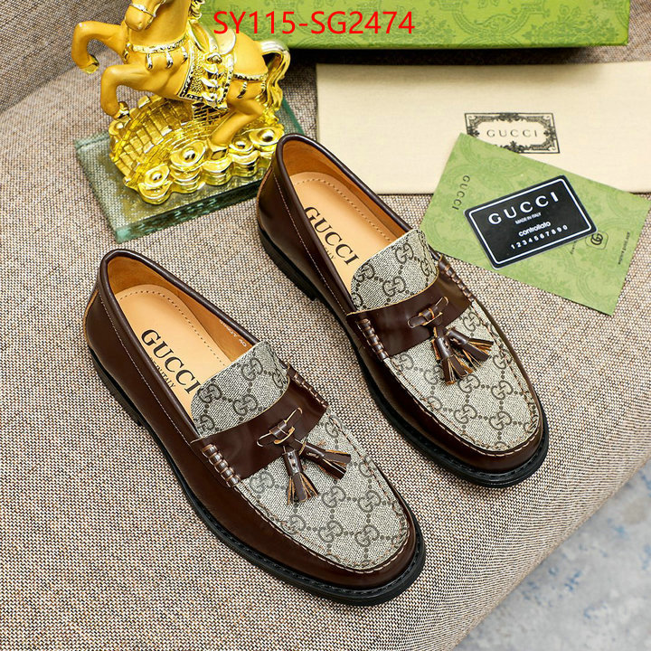 Men Shoes-Gucci aaaaa+ quality replica ID: SG2474 $: 115USD