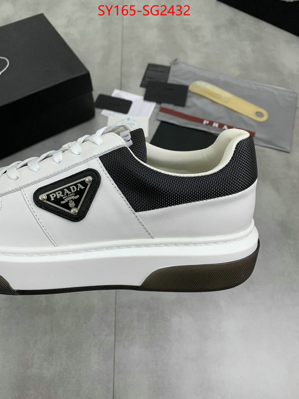 Men shoes-Prada 1:1 replica wholesale ID: SG2432 $: 165USD