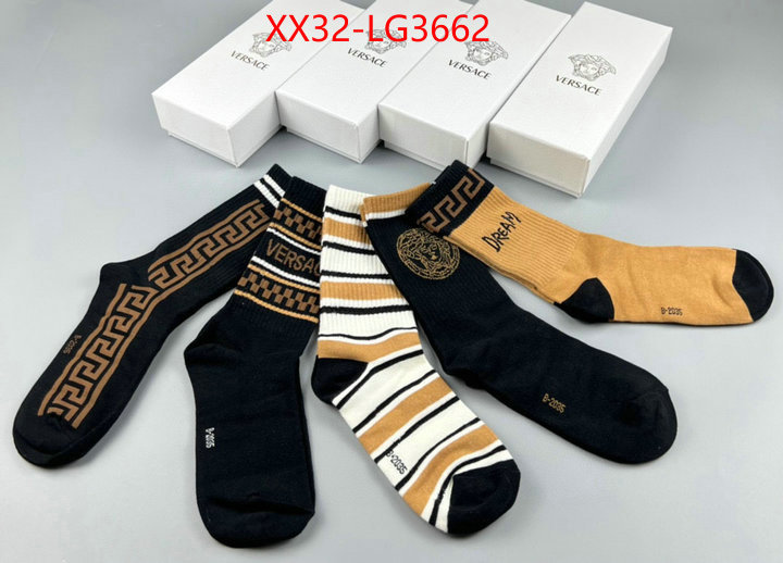 Sock-Versace replicas buy special ID: LG3662 $: 32USD