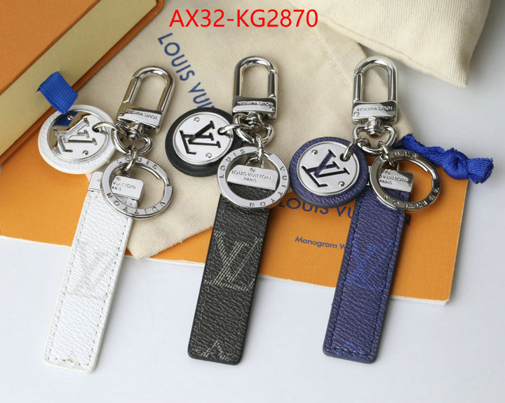 Key pendant-LV aaaaa quality replica ID: KG2870 $: 32USD