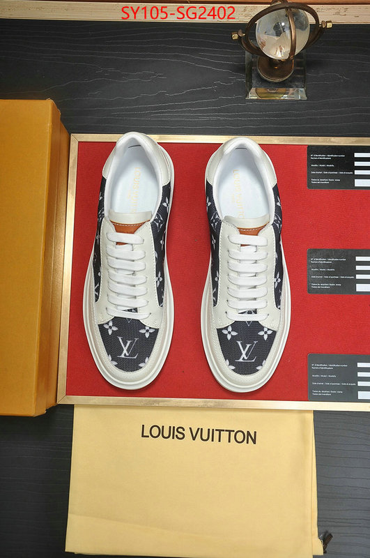Men Shoes-LV luxury shop ID: SG2402 $: 105USD