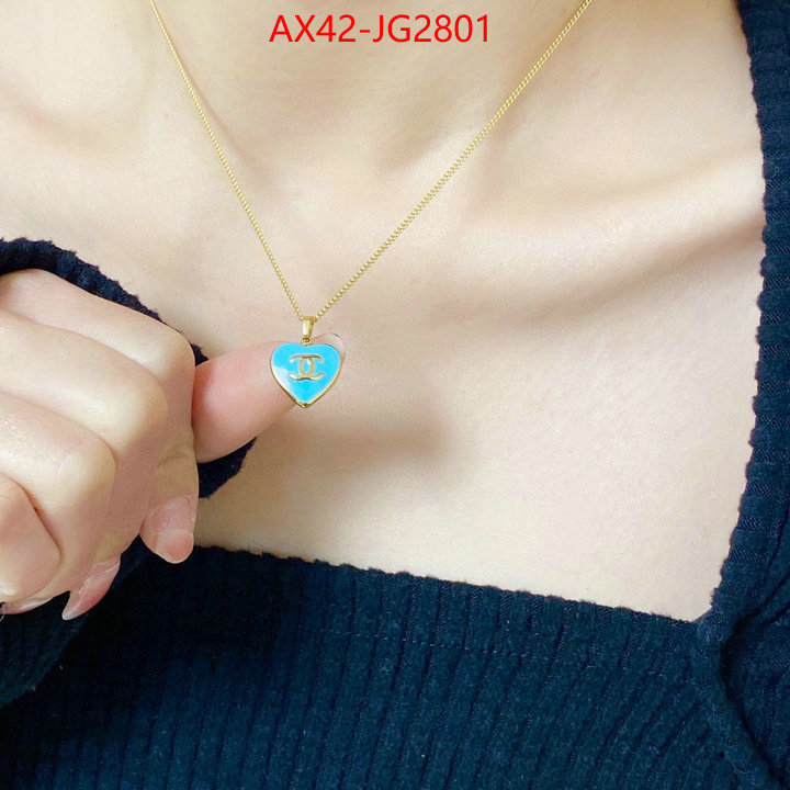 Jewelry-Chanel 2023 aaaaa replica 1st copy ID: JG2801 $: 42USD