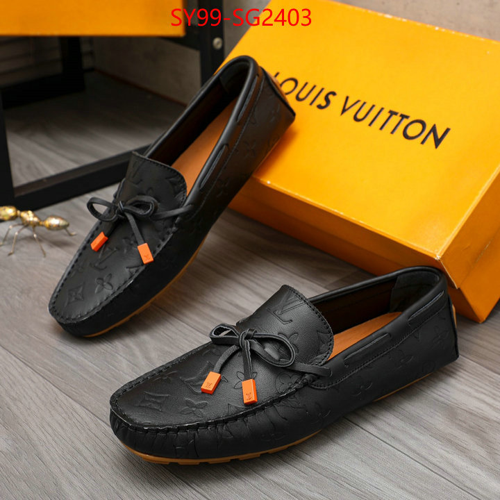 Men Shoes-LV designer fake ID: SG2403 $: 99USD