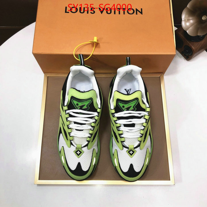 Men Shoes-LV new designer replica ID: SG4000 $: 135USD