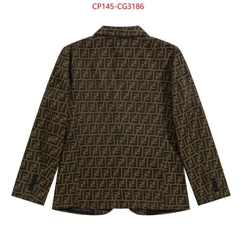 Clothing-Fendi customize the best replica ID: CG3186 $: 145USD