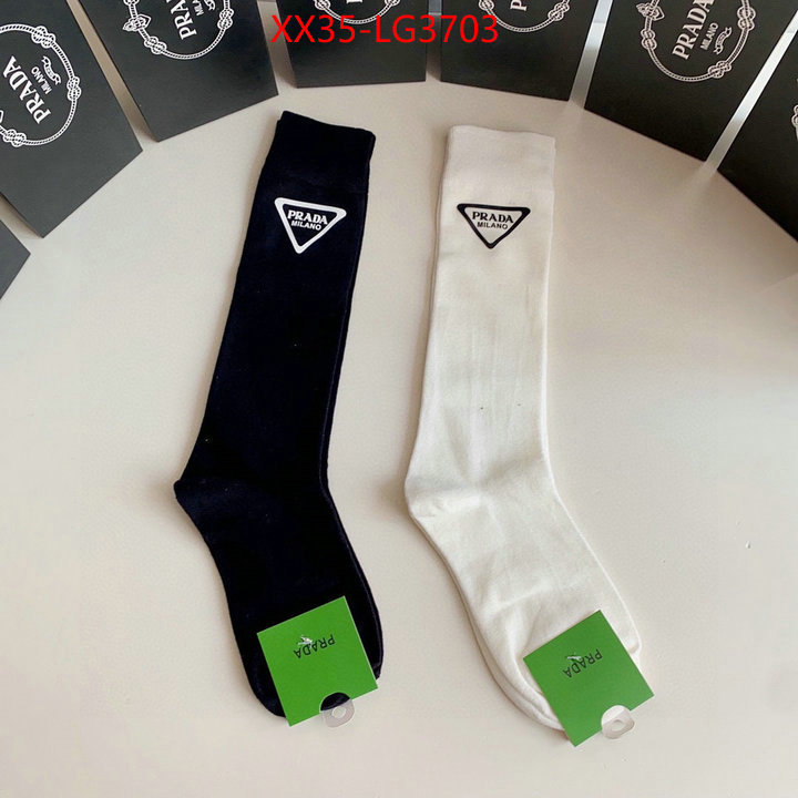 Sock-Prada top quality ID: LG3703 $: 35USD