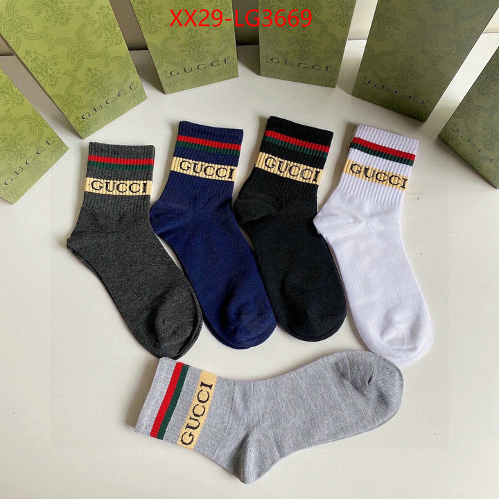 Sock-Gucci replica us ID: LG3669 $: 29USD