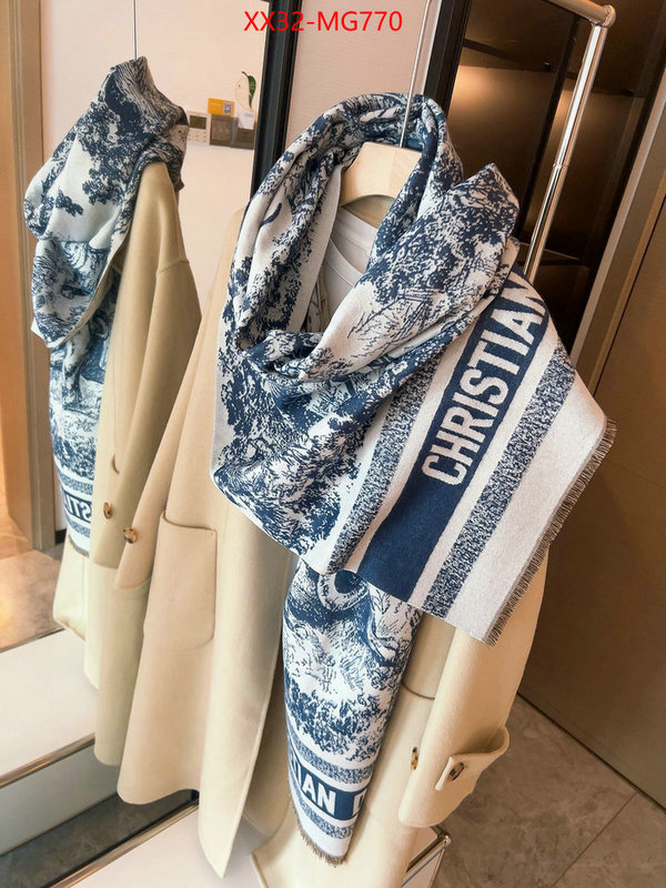 Scarf-Dior fake high quality ID: MG770 $: 32USD