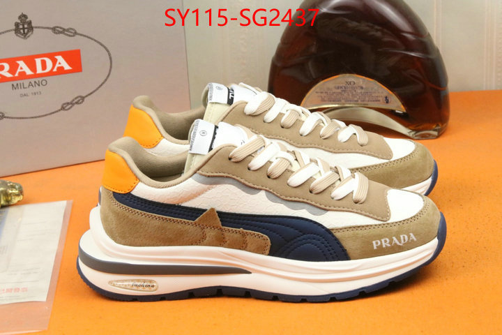 Men shoes-Prada best quality fake ID: SG2437 $: 115USD