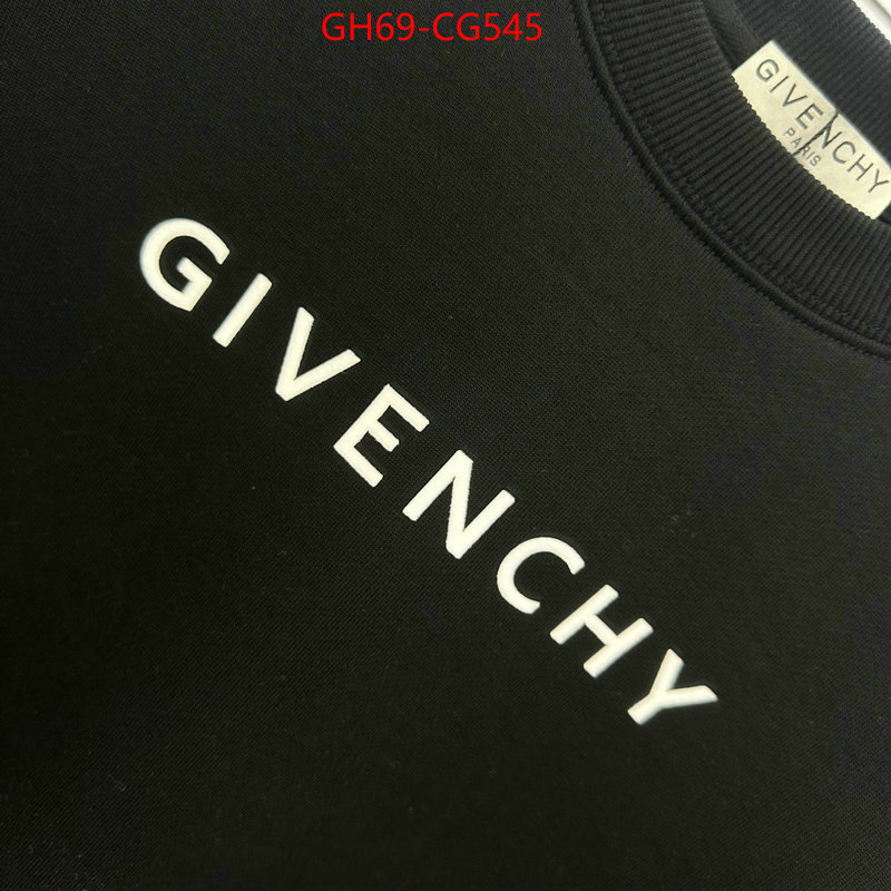 Clothing-Givenchy wholesale designer shop ID: CG545 $: 69USD