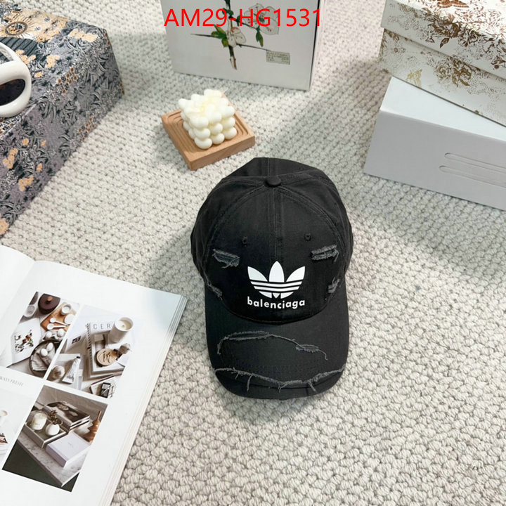 Cap(Hat)-Balenciaga cheap replica designer ID: HG1531 $: 29USD