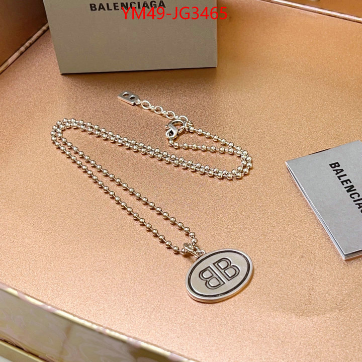 Jewelry-Balenciaga top fake designer ID: JG3465 $: 49USD