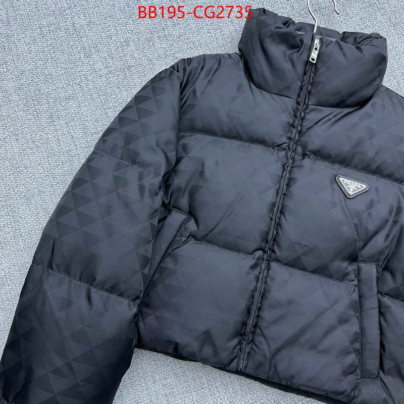 Down jacket Women-Prada buy replica ID: CG2735 $: 195USD