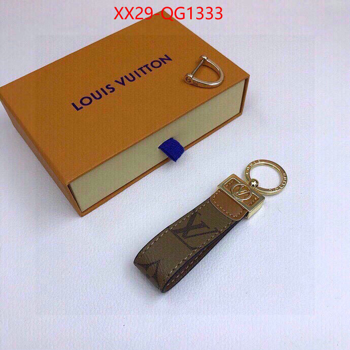 Key pendant-LV top quality website ID: QG1333 $: 29USD