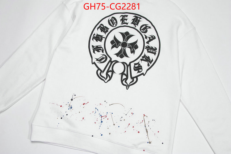 Clothing-Chrome Hearts how quality ID: CG2281 $: 75USD