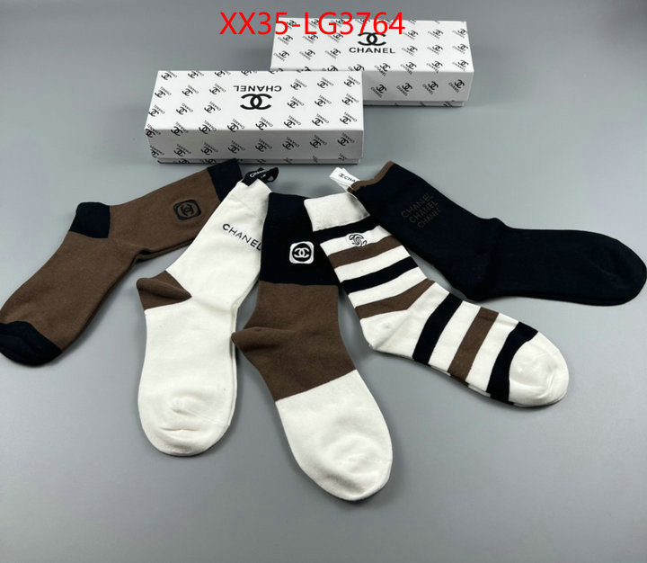 Sock-Chanel same as original ID: LG3764 $: 35USD