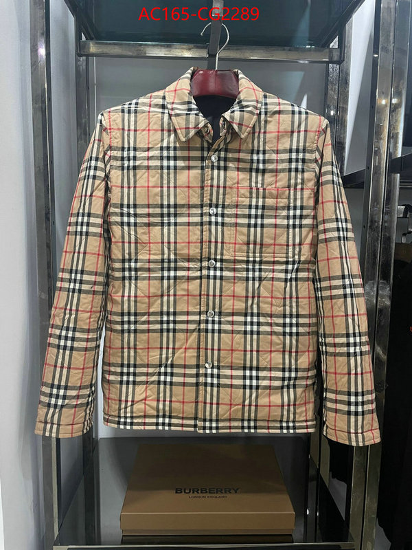 Clothing-Burberry aaaaa class replica ID: CG2289 $: 165USD