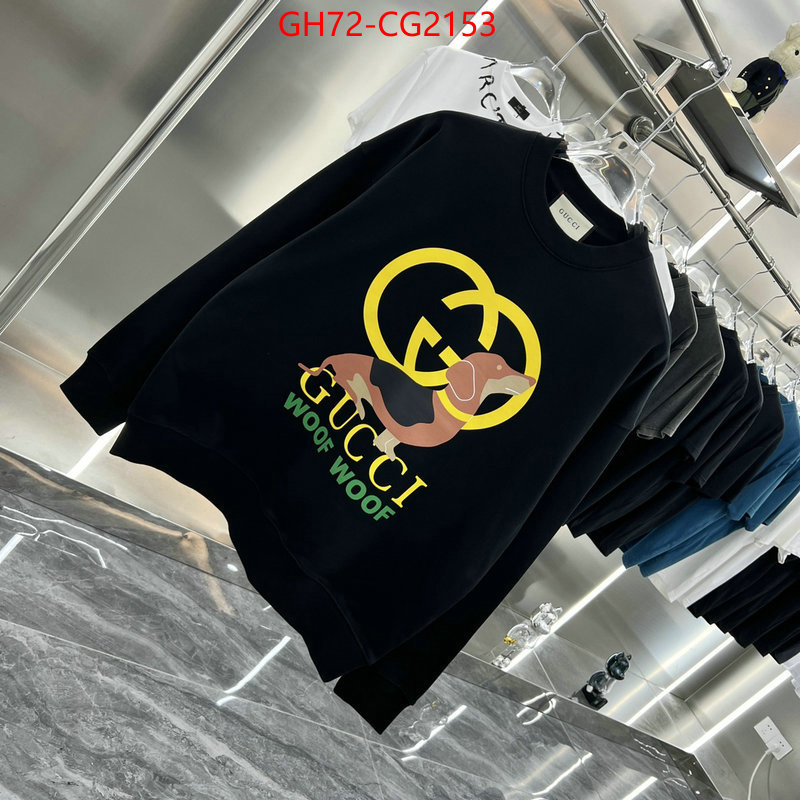 Clothing-Gucci top grade ID: CG2153 $: 72USD