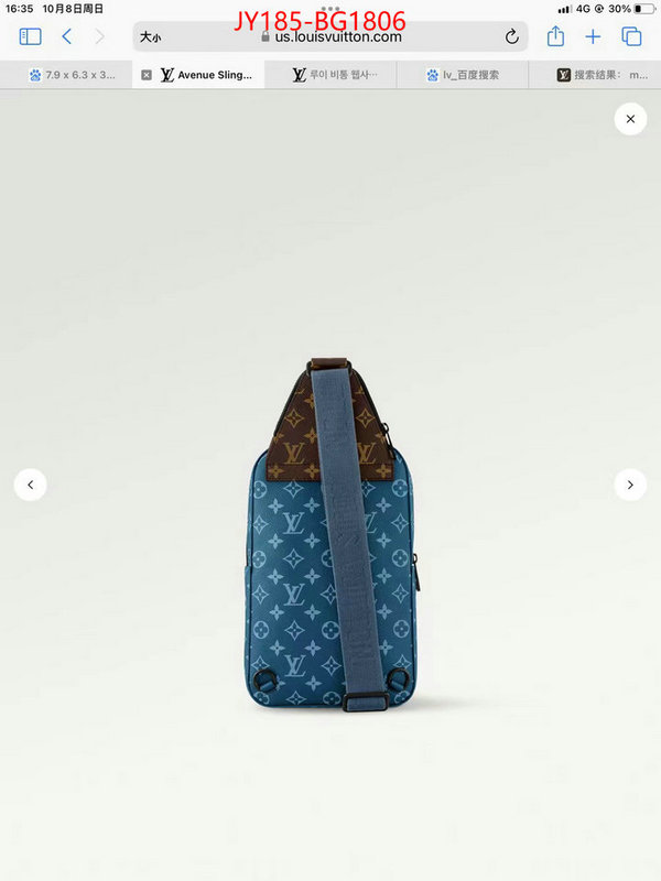 LV Bags(TOP)-Avenue- replica for cheap ID: BG1806 $: 185USD