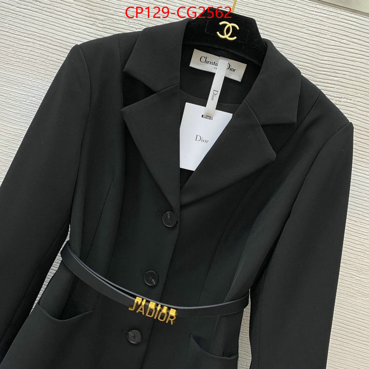 Clothing-Dior fake aaaaa ID: CG2562 $: 129USD