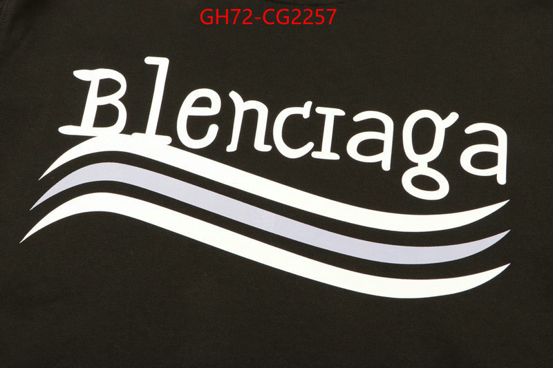 Clothing-Balenciaga china sale ID: CG2257 $: 72USD