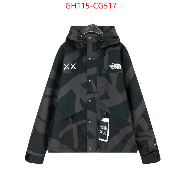 Clothing-The North Face replica for cheap ID: CG517 $: 115USD