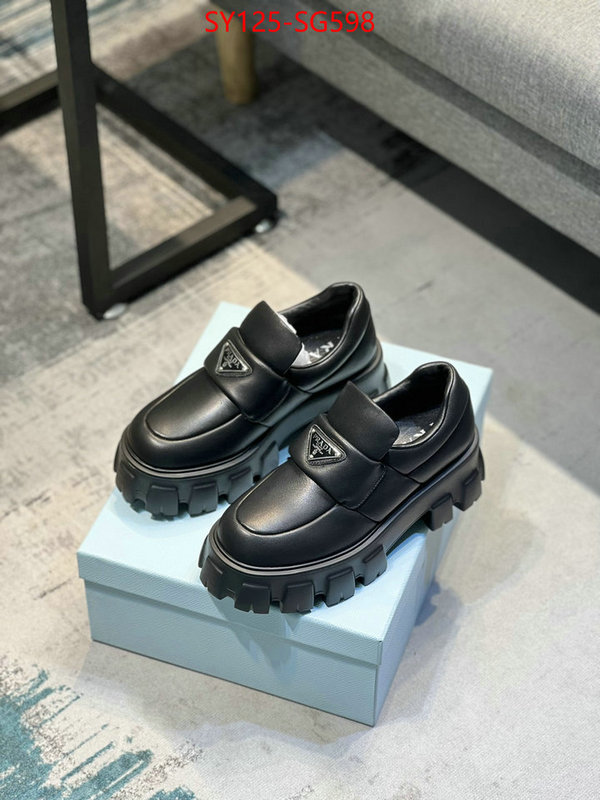 Women Shoes-Prada designer wholesale replica ID: SG598 $: 125USD