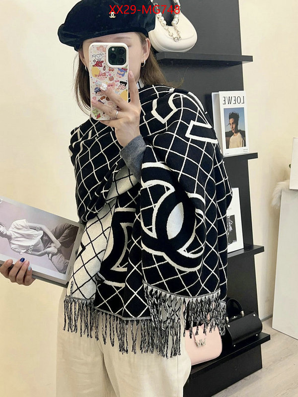 Scarf-Chanel where to buy fakes ID: MG748 $: 29USD