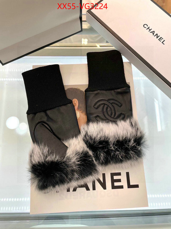 Gloves-Chanel online ID: VG3224 $: 55USD