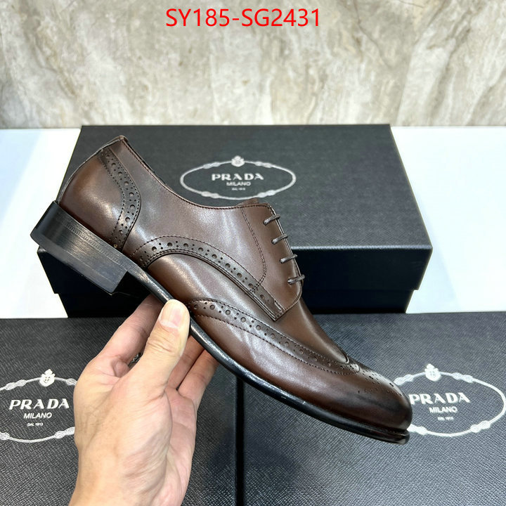 Men shoes-Prada best site for replica ID: SG2431 $: 185USD