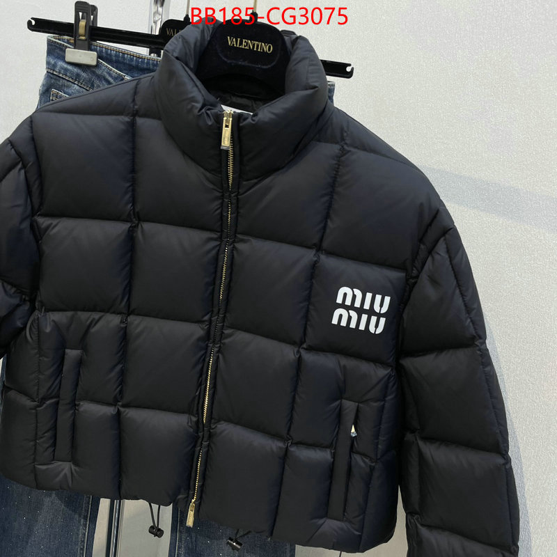 Down jacket Women-Miu Miu best replica 1:1 ID: CG3075 $: 185USD