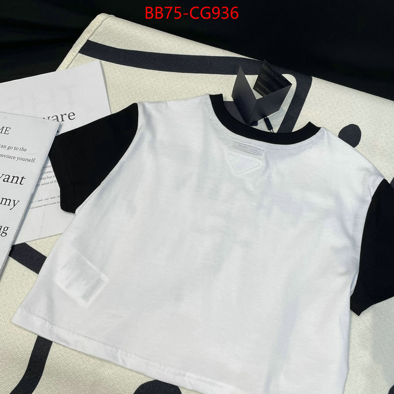 Clothing-Prada how to buy replcia ID: CG936 $: 75USD