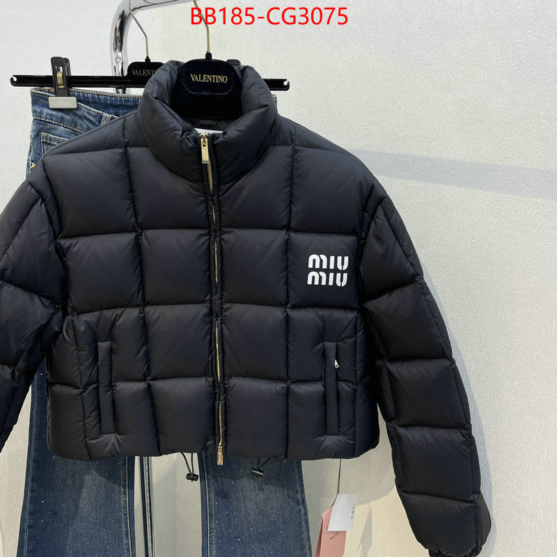 Down jacket Women-Miu Miu best replica 1:1 ID: CG3075 $: 185USD