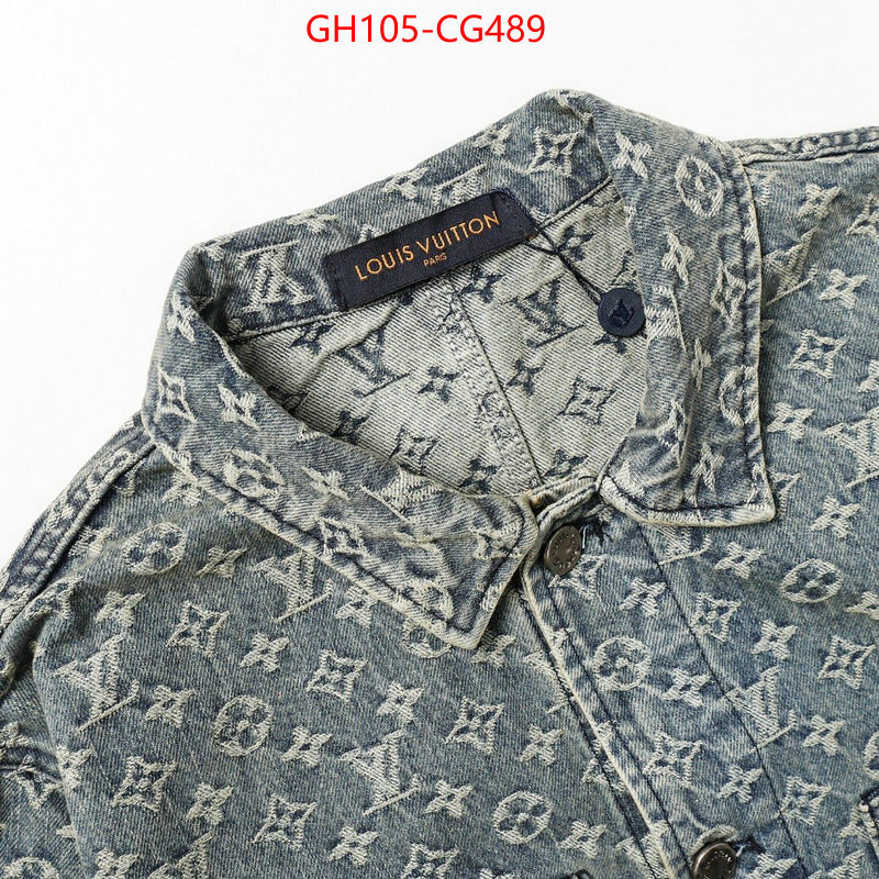 Clothing-LV designer 7 star replica ID: CG489 $: 105USD