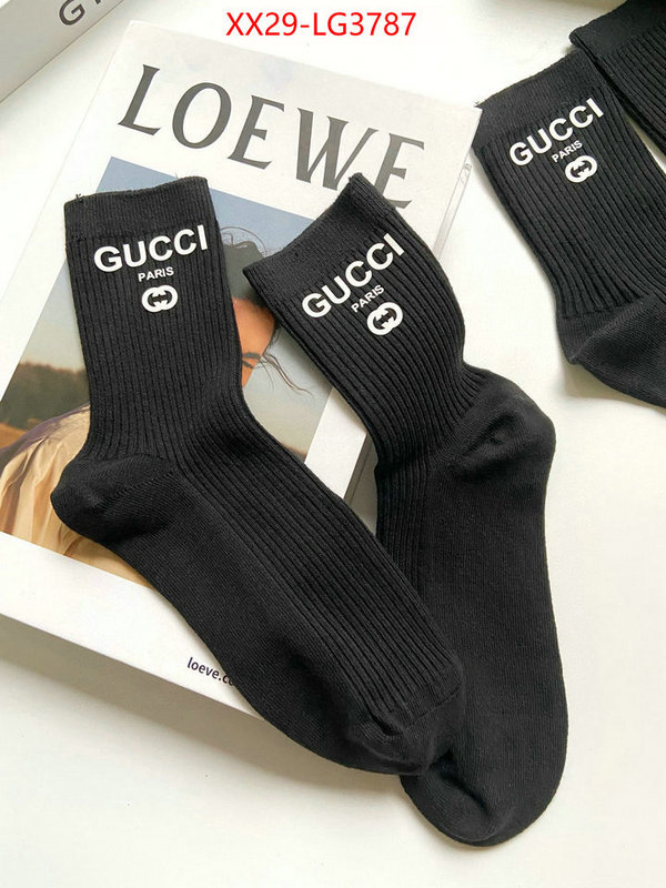 Sock-Gucci buy aaaaa cheap ID: LG3787 $: 29USD