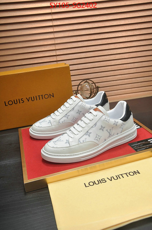 Men Shoes-LV luxury shop ID: SG2402 $: 105USD