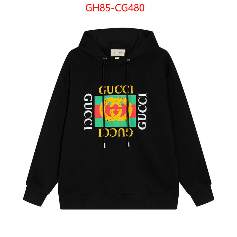 Clothing-Gucci 1:1 replica wholesale ID: CG480 $: 85USD